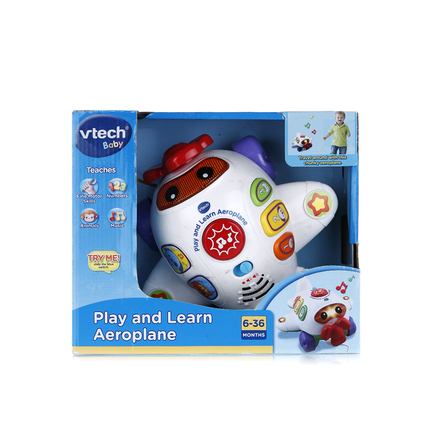 Vtech Play & Learn Aeroplane 6-36 Months