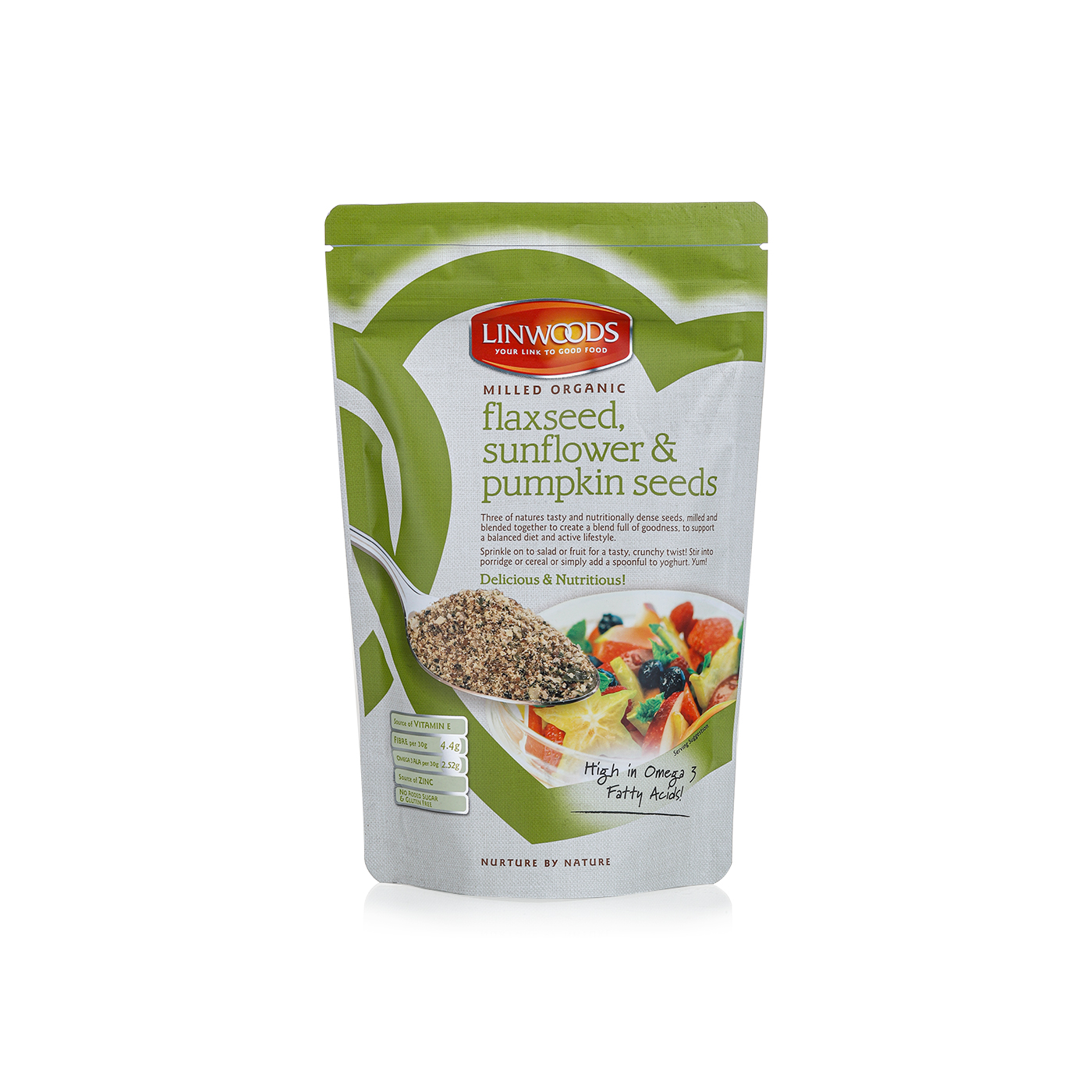 Linwoods Organic Flaxseed, Sunflower & Pumpkin Seeds 200g