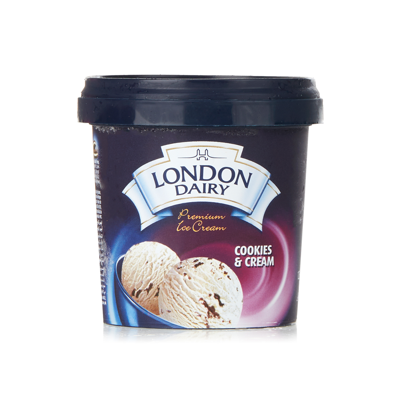 London Dairy Cookies & Cream Ice Cream 125Ml