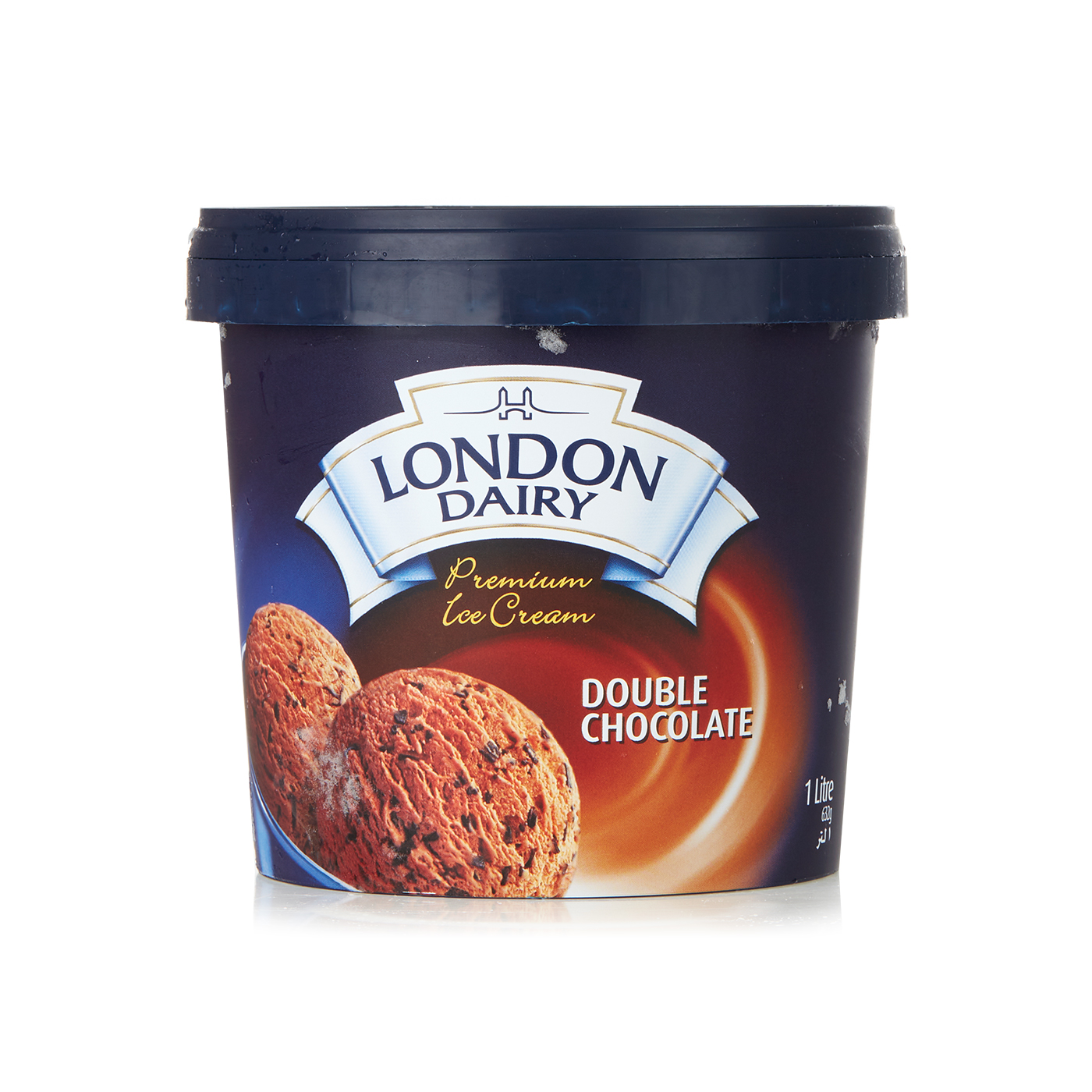 London Dairy Double Chocolate Ice-Cream 1 Litre