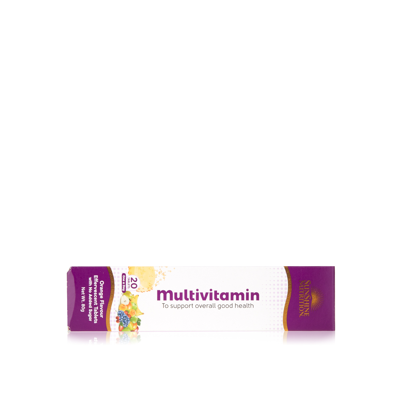 Sunshine Nutrition Multivitamin Tablets Orange 90g - Spinneys UAE