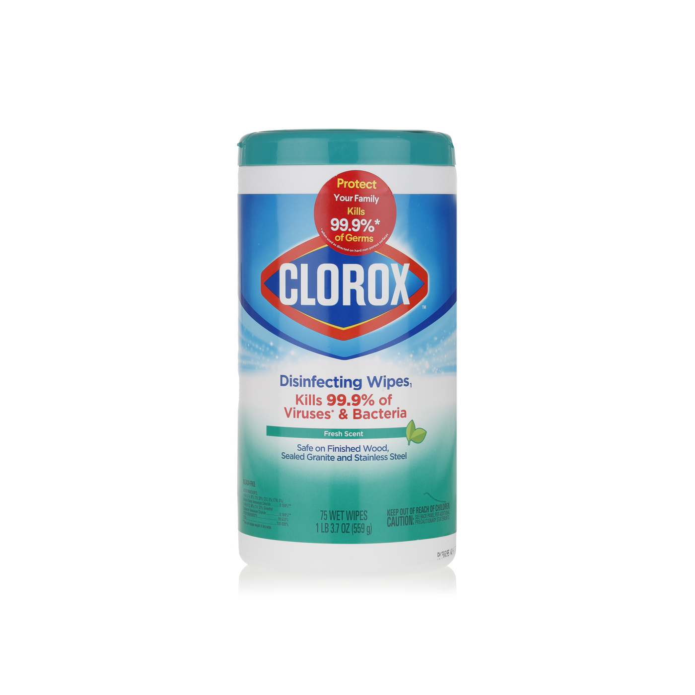 Clorox Fresh Scented Disinfecting Wet Wipes x 75