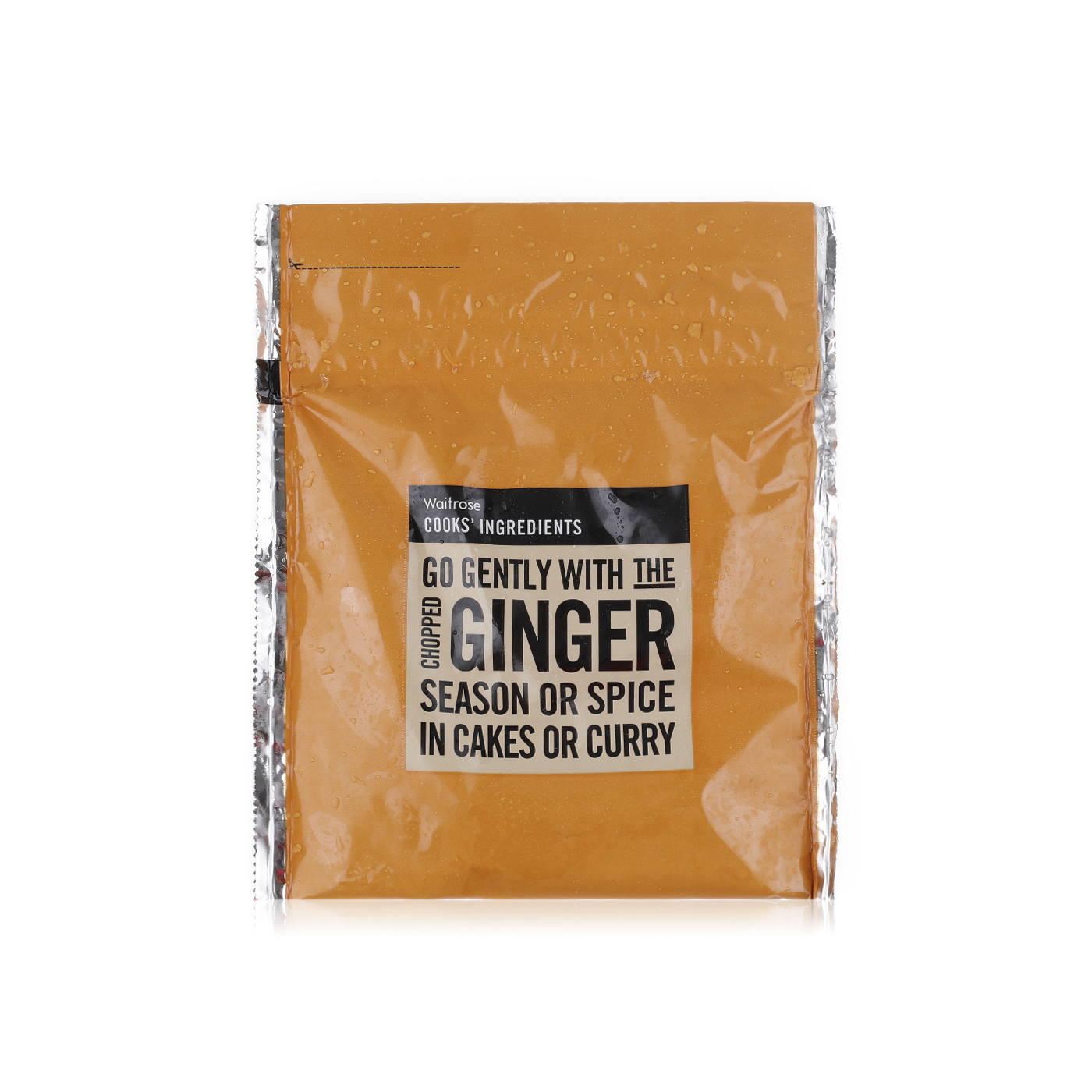 Waitrose Frozen Cooks' Ingredients Chopped Ginger 75G