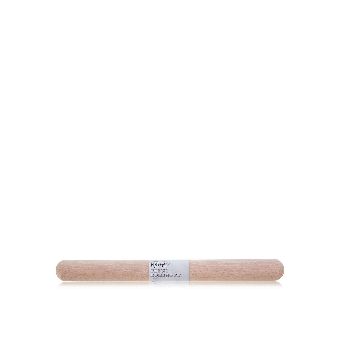 Waitrose Home Beech Rolling Pin 40cm
