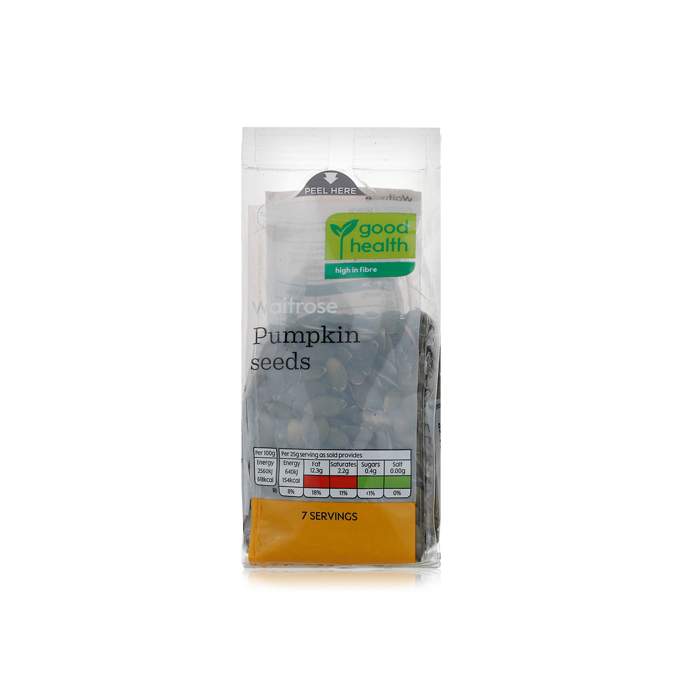 Waitrose pumpkin seeds 175g Spinneys UAE