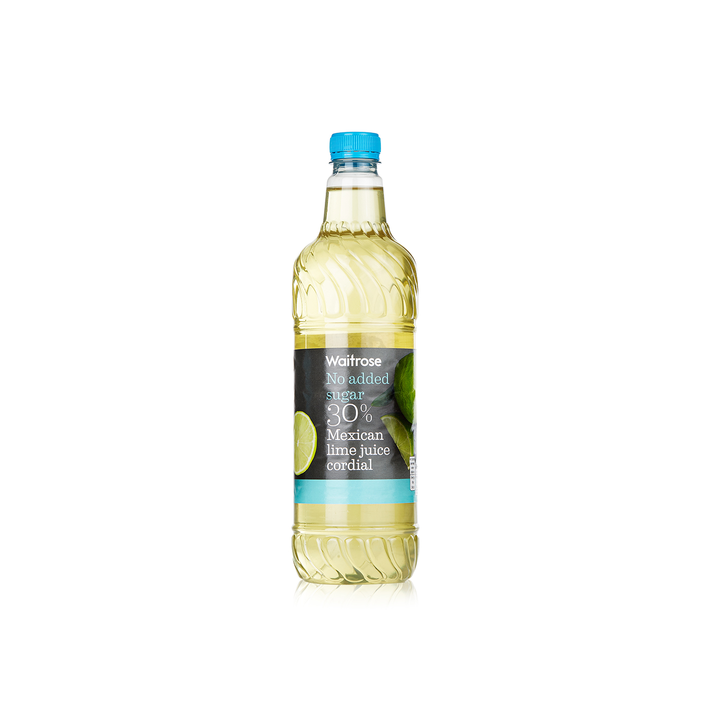 Waitrose 30% Mexican Lime Juice Cordial No Added Sugar 1 litre