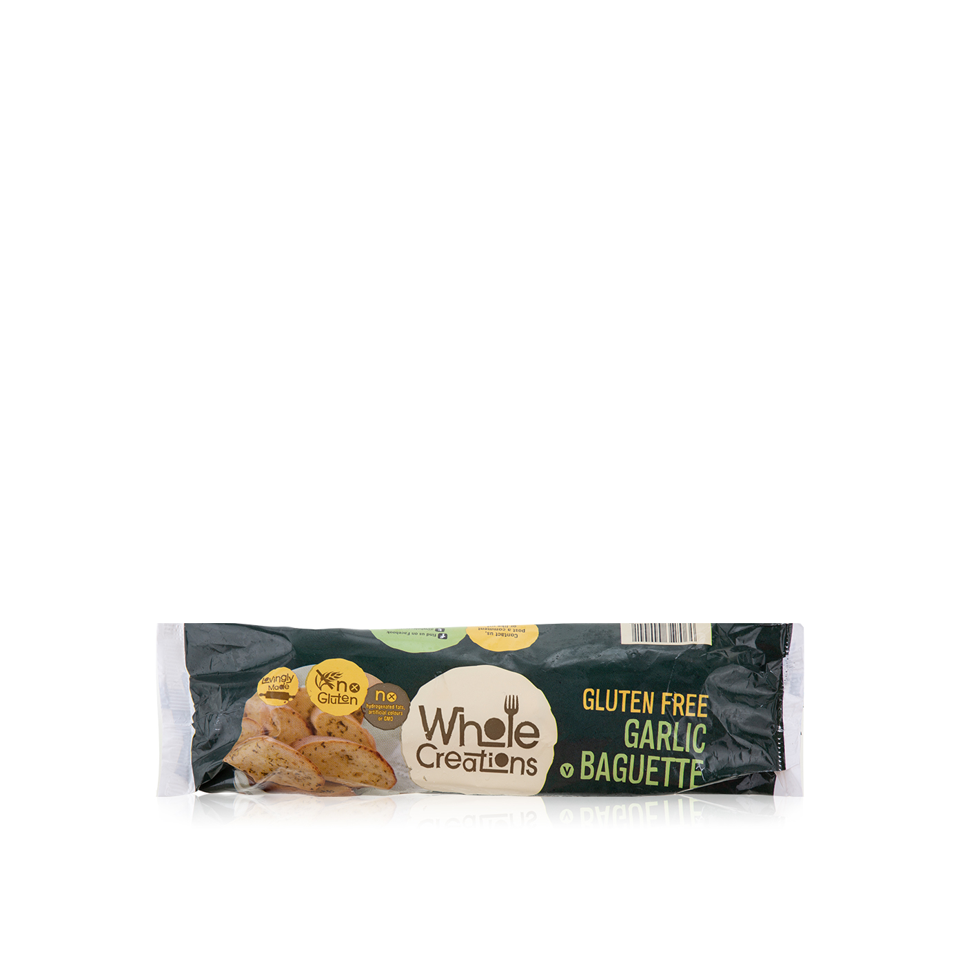 Whole Creations Frozen Gluten-Free Garlic Bread Baguette 170G