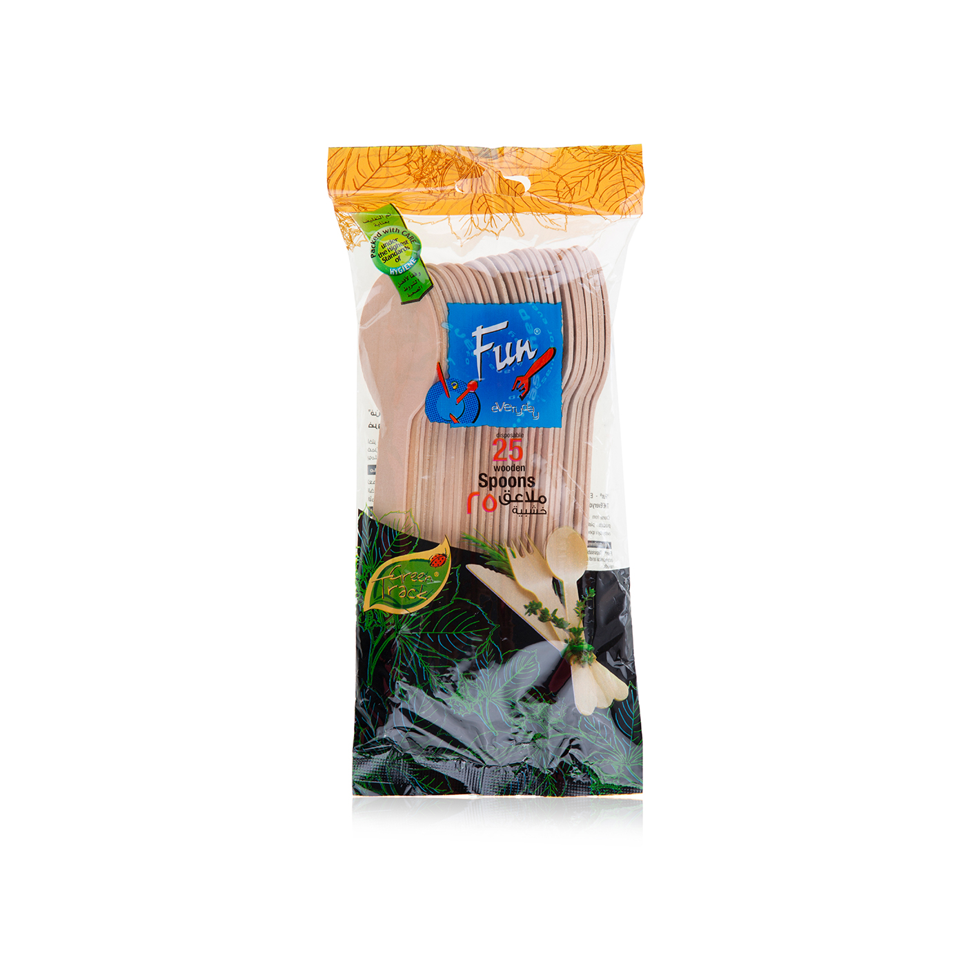 Fun Spoon Wooden x 25