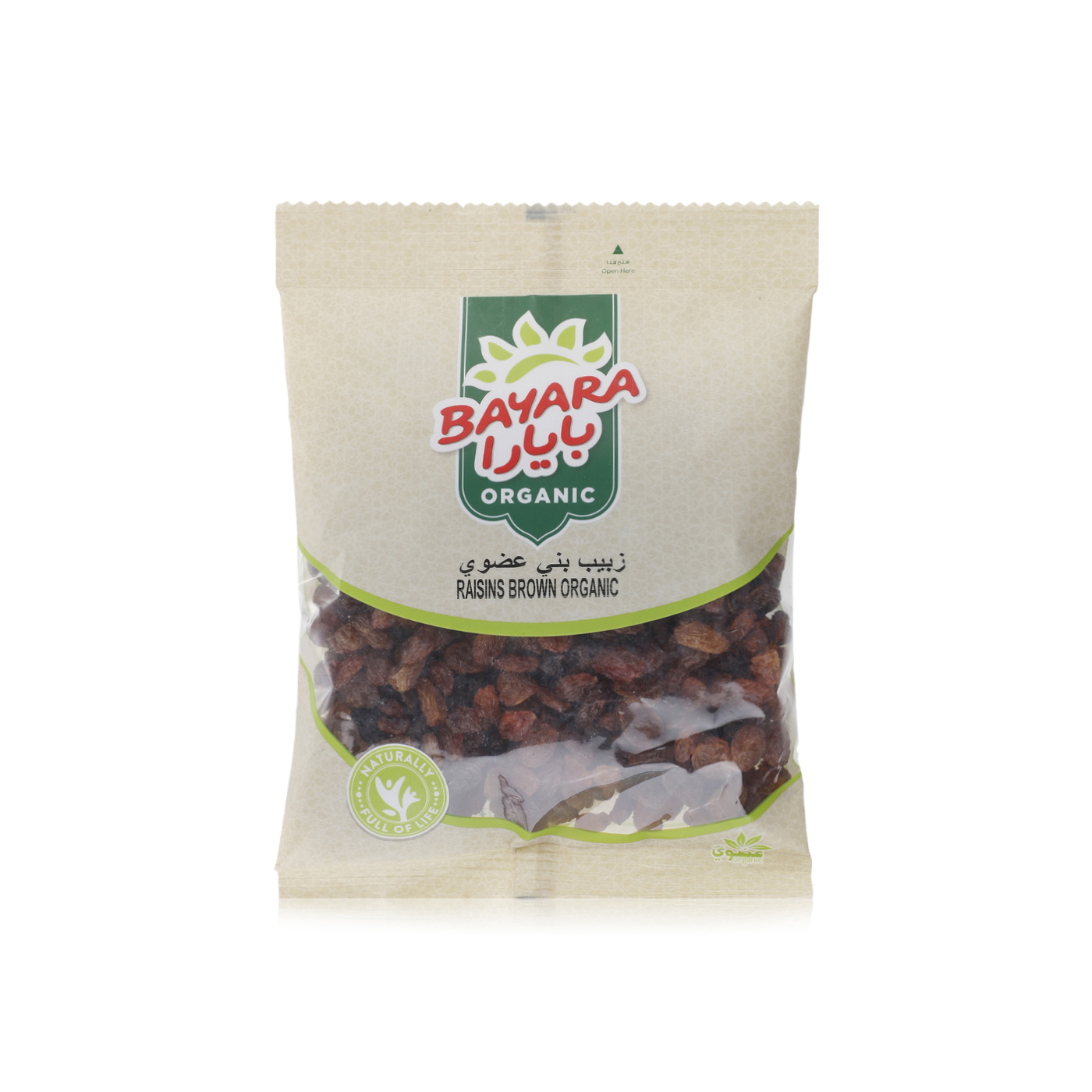Bayara Organic Brown Raisins 200g