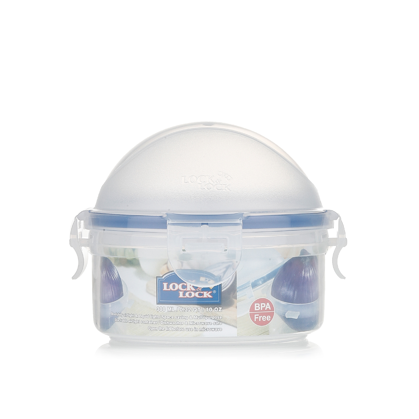 Lock & Lock round container with dome case 300ml Spinneys UAE