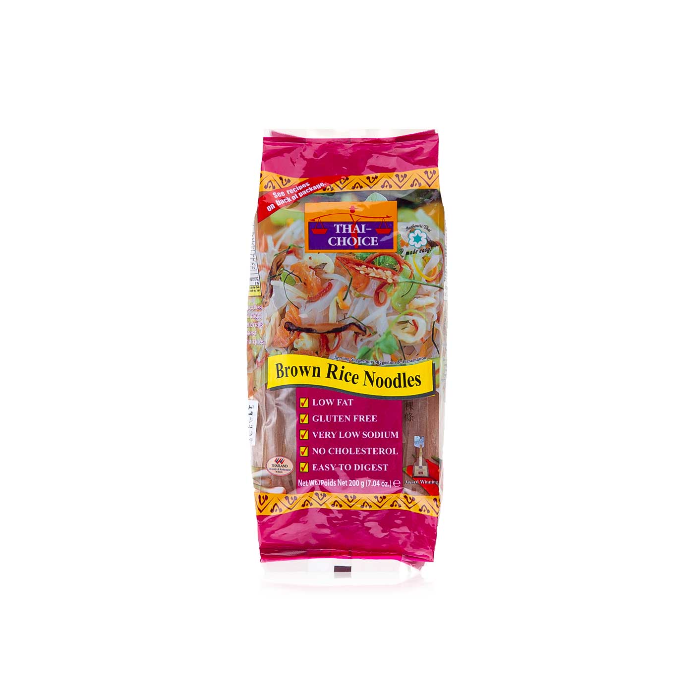 Thai Choice Brown Rice Noodles 200g