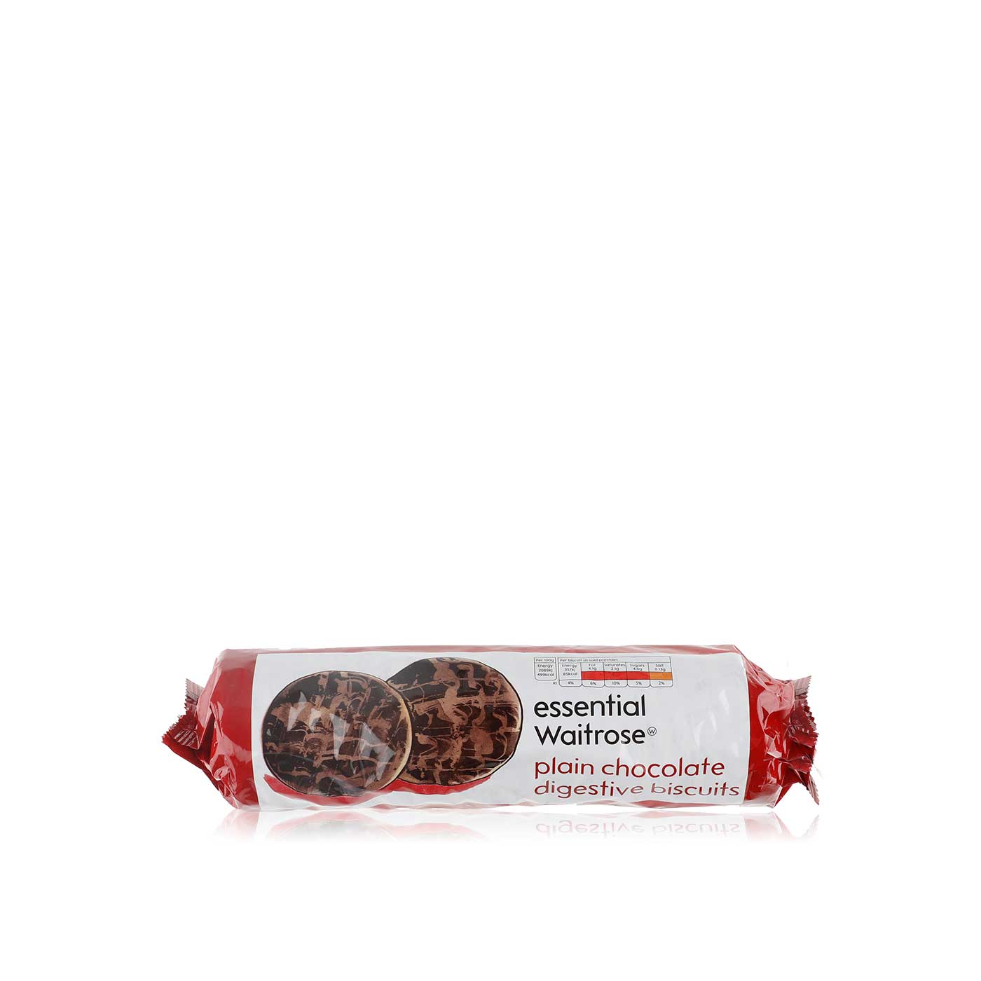 Essential Waitrose plain chocolate digestive biscuits 400g Spinneys UAE