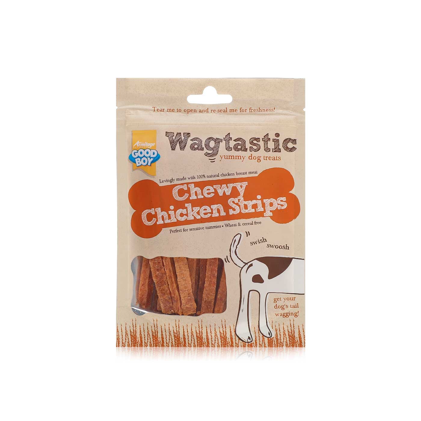 Wagtastic Chewy Chicken Strips