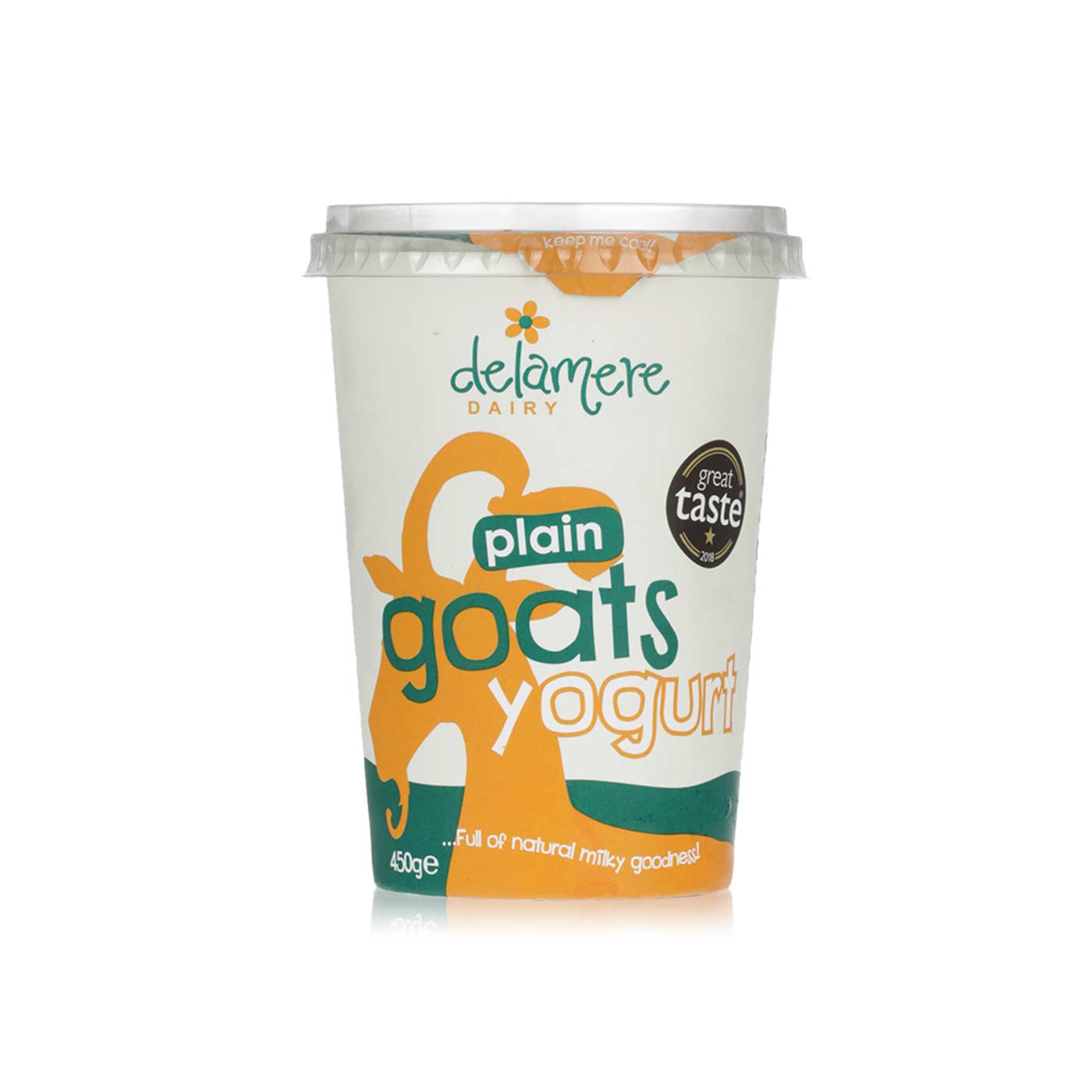 Delamere Plain Goats Yoghurt 450g