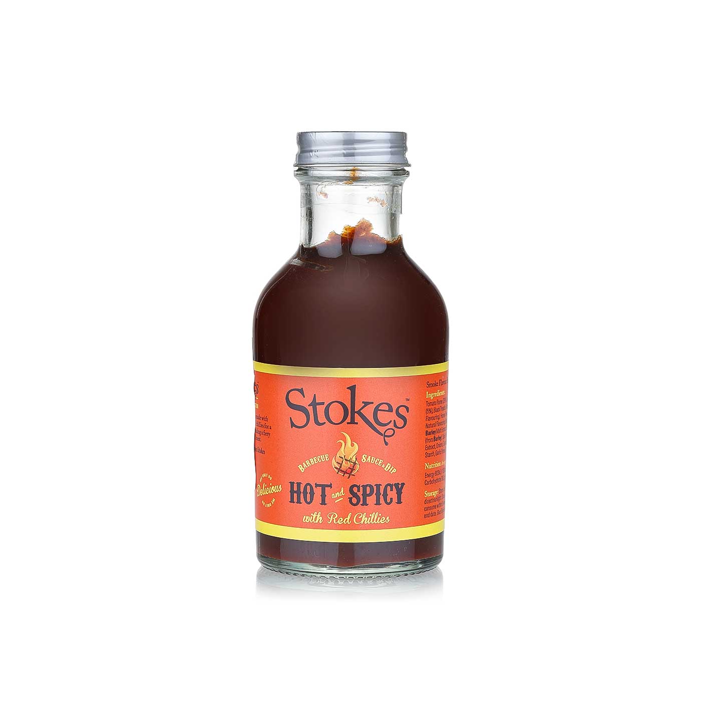 Stokes Hot and Spicy BBQ Sauce 315g