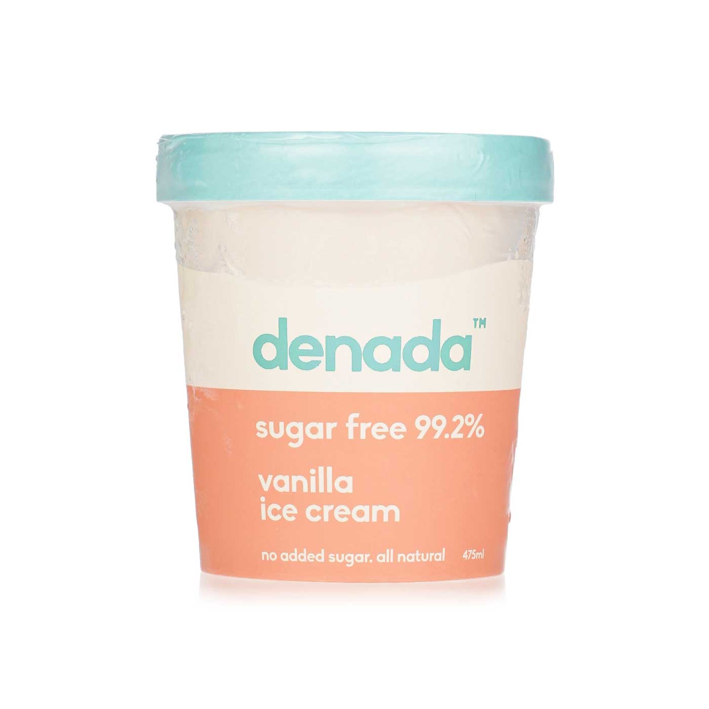 Denada Sugar Free Vanilla 99.2% Ice Cream 475Ml