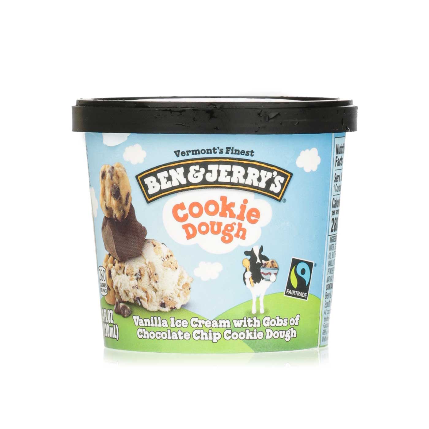 Cookie Dough Ben And Jerry s Sachet Ben and Jerry's mini cup chocolate cookie dough 100g - Spinneys UAE