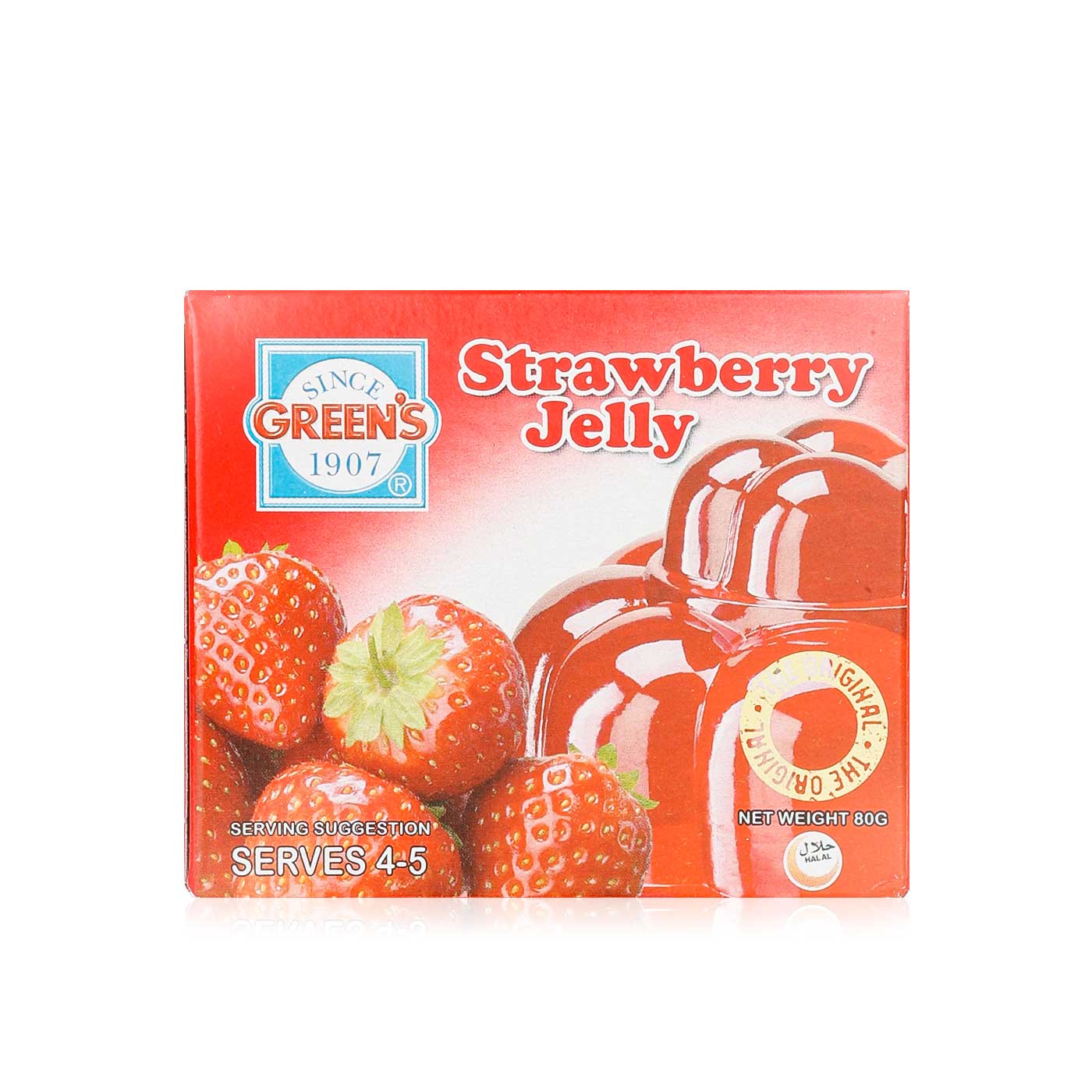 Green's Strawberry Jelly Mix 80g