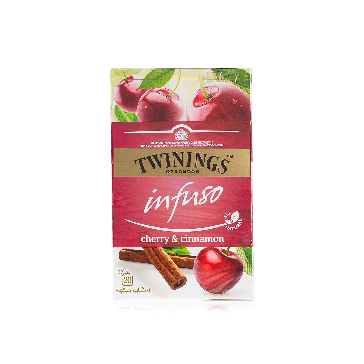 Twinings Infuso Cherry & Cinnamon 20s 40g