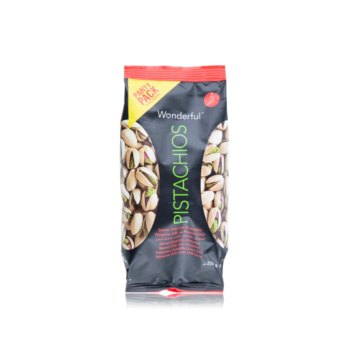 Wonderful Sweet Chili Pistachios 220g