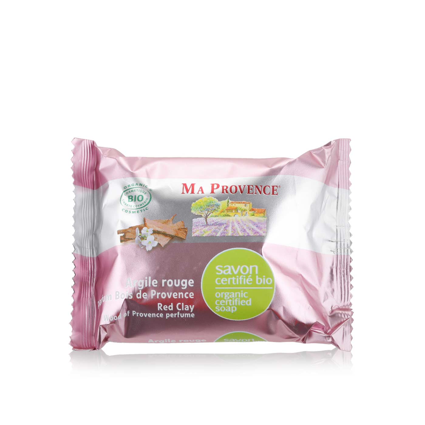 Ma Provence Organic Red Clay Soap 75g