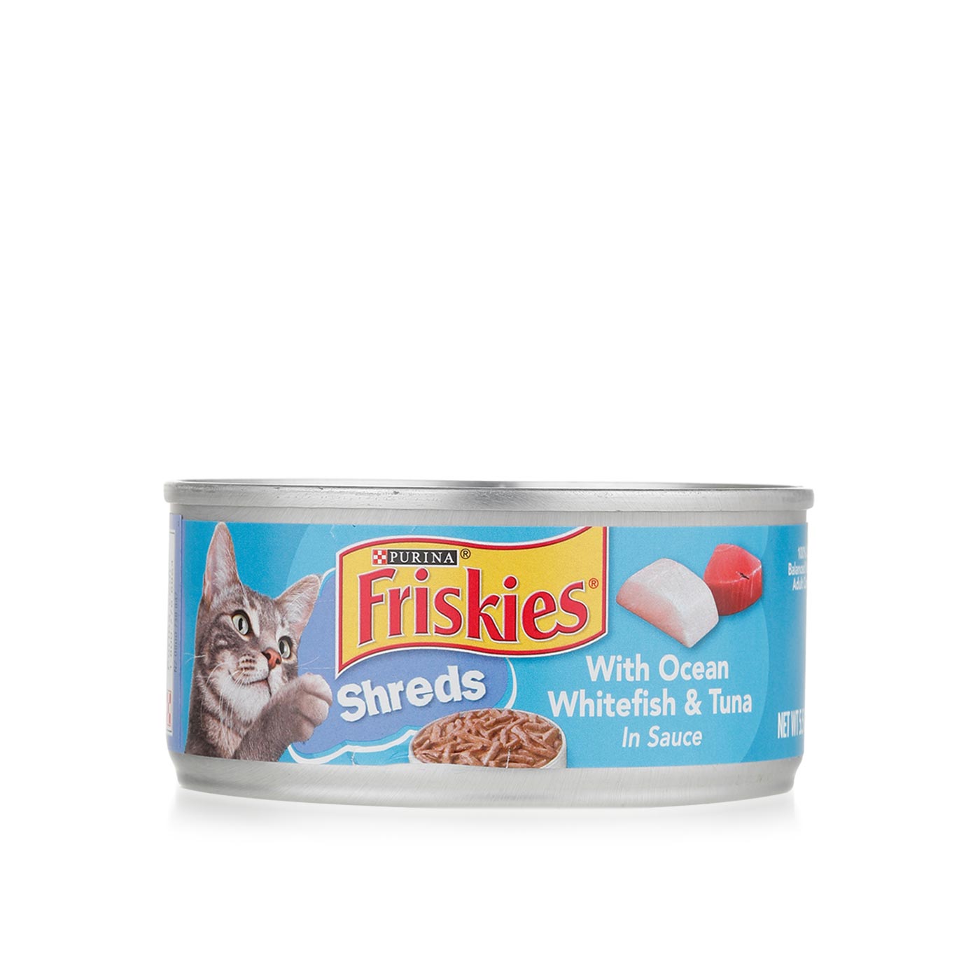 Purina Friskies Shreds Ocean Whitefish & Tuna 156g