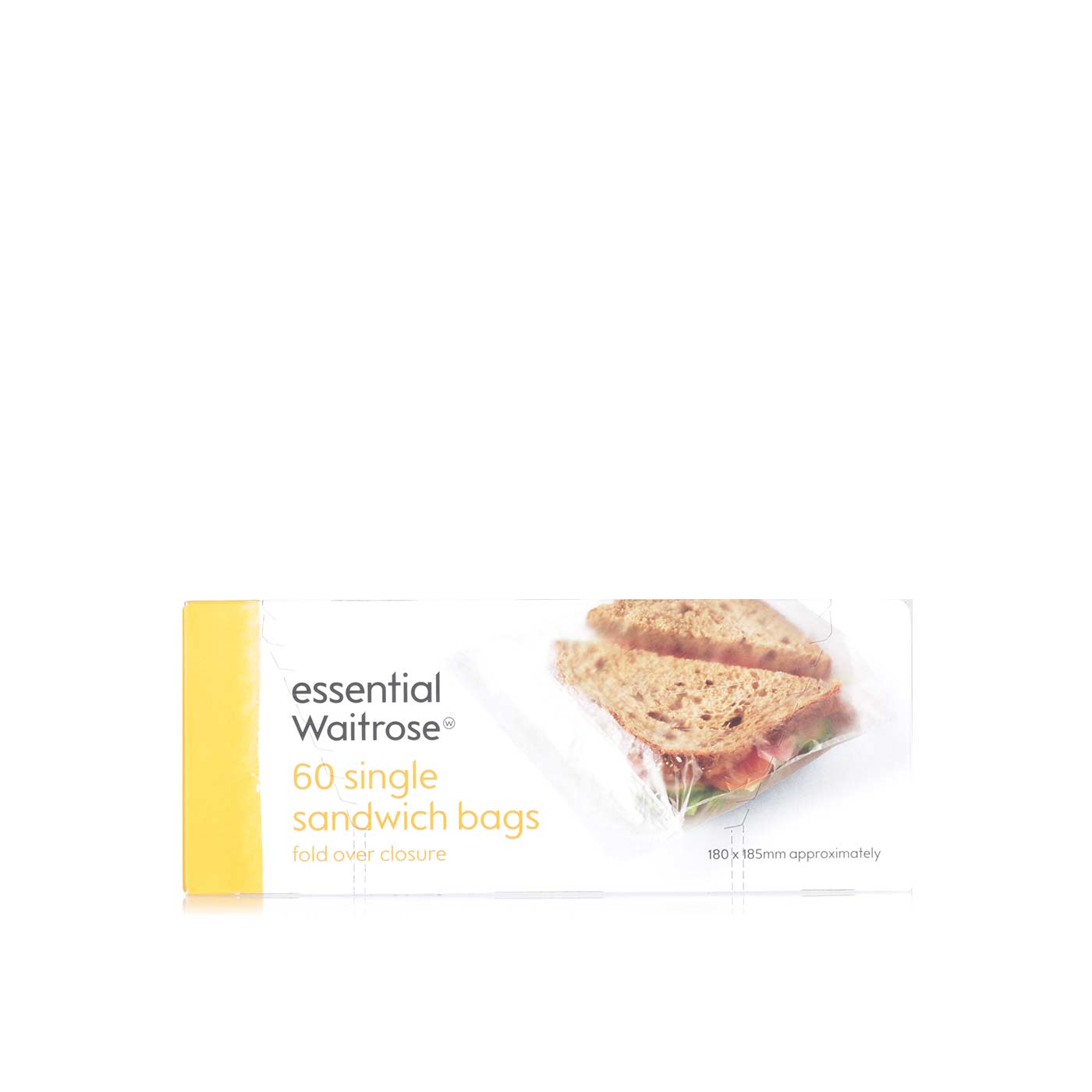 Waitrose Essential Single Sandwich Bags x 60