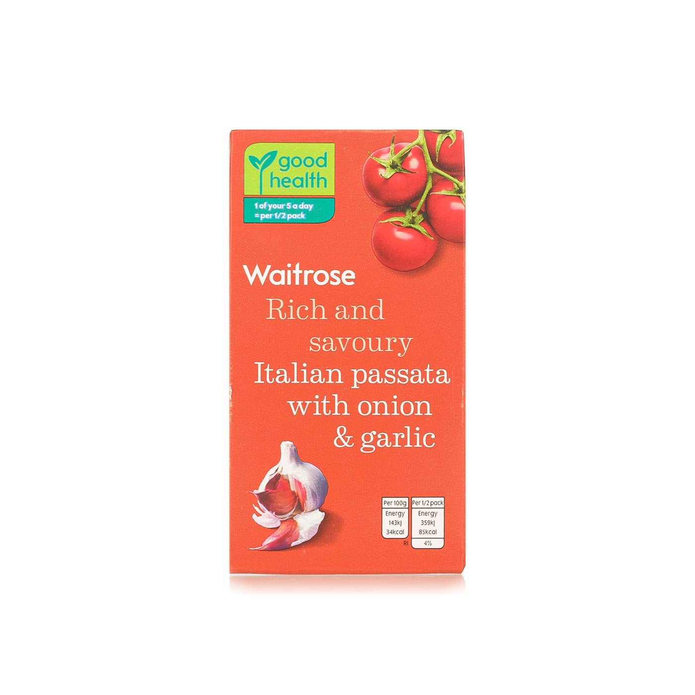 Waitrose Passata with Onion & Garlic 680g