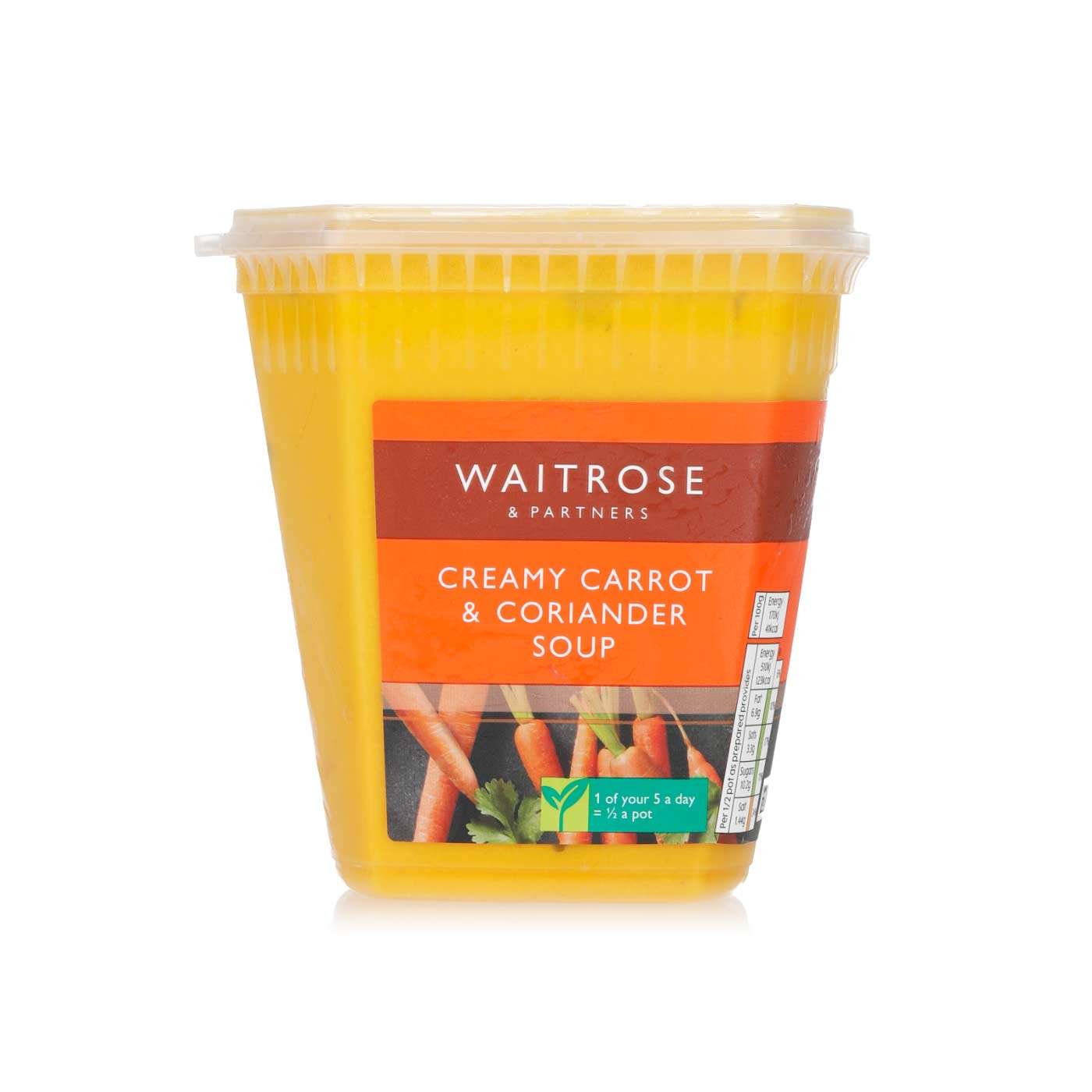 Waitrose Fresh Carrot and Coriander Soup 600g