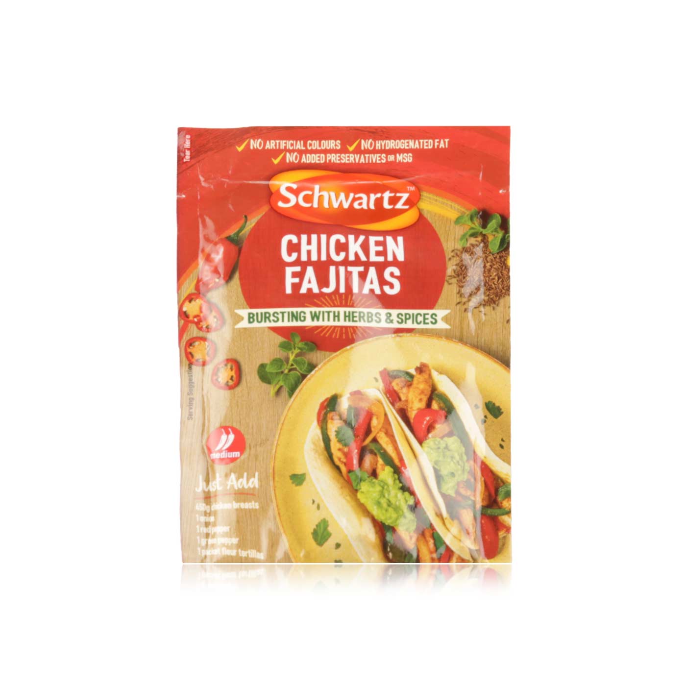 Schwartz Chicken Fajitas Recipe Mix 35g