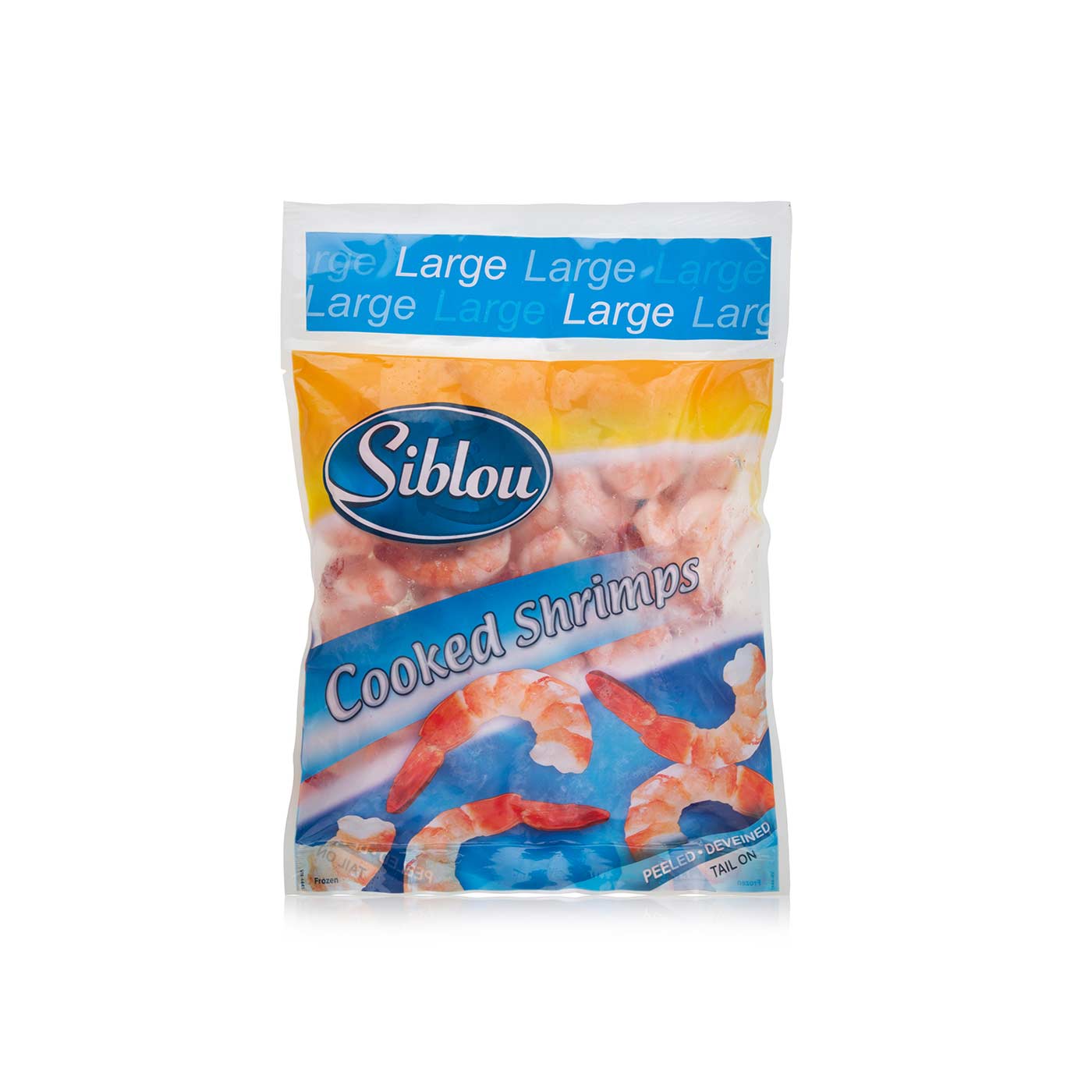 Siblou Frozen Large Cooked Shrimps 500G