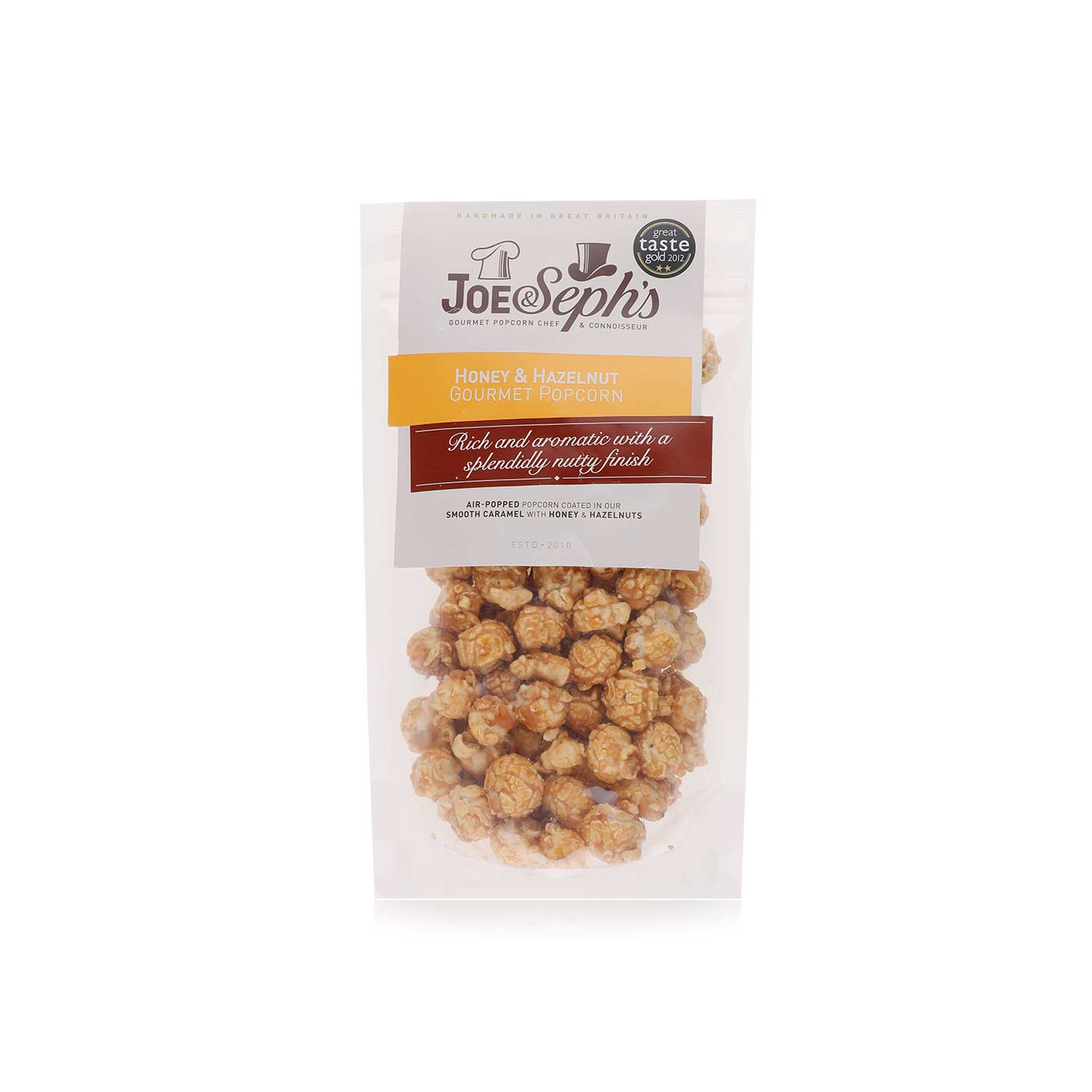 Joe and Seph's Honey and Hazelnut Popcorn 80g