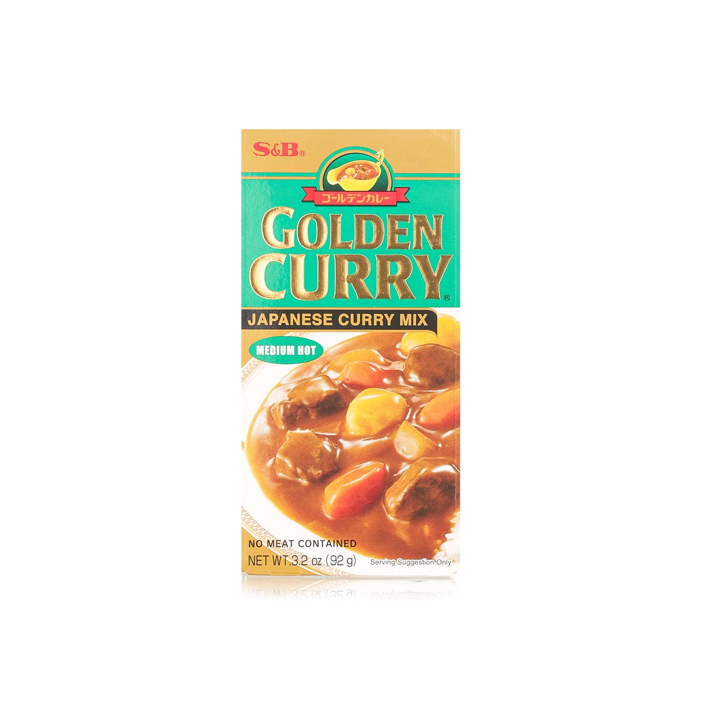 S&b Golden Curry Japanese Curry Mix Medium Hot 92g