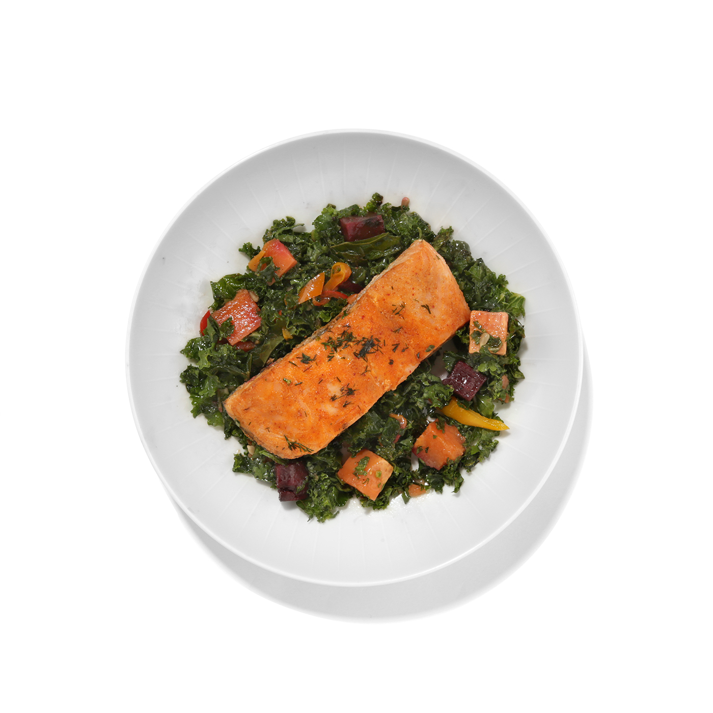 Spinneys Kitchen superfood salad with salmon 250g - Spinneys UAE