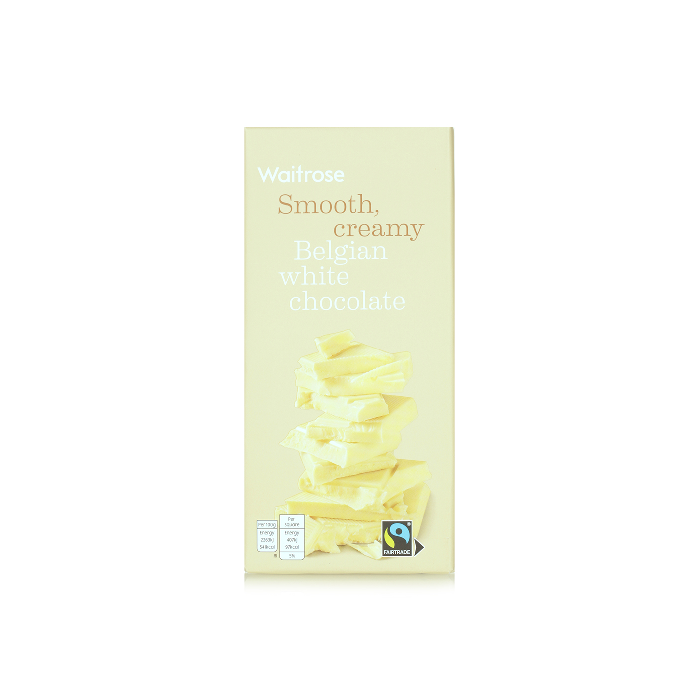Waitrose Belgian White Chocolate 180g Spinneys UAE