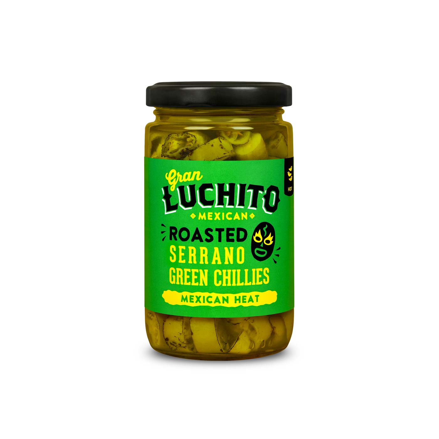 Gran Luchito Fire Roasted Serranos 215g