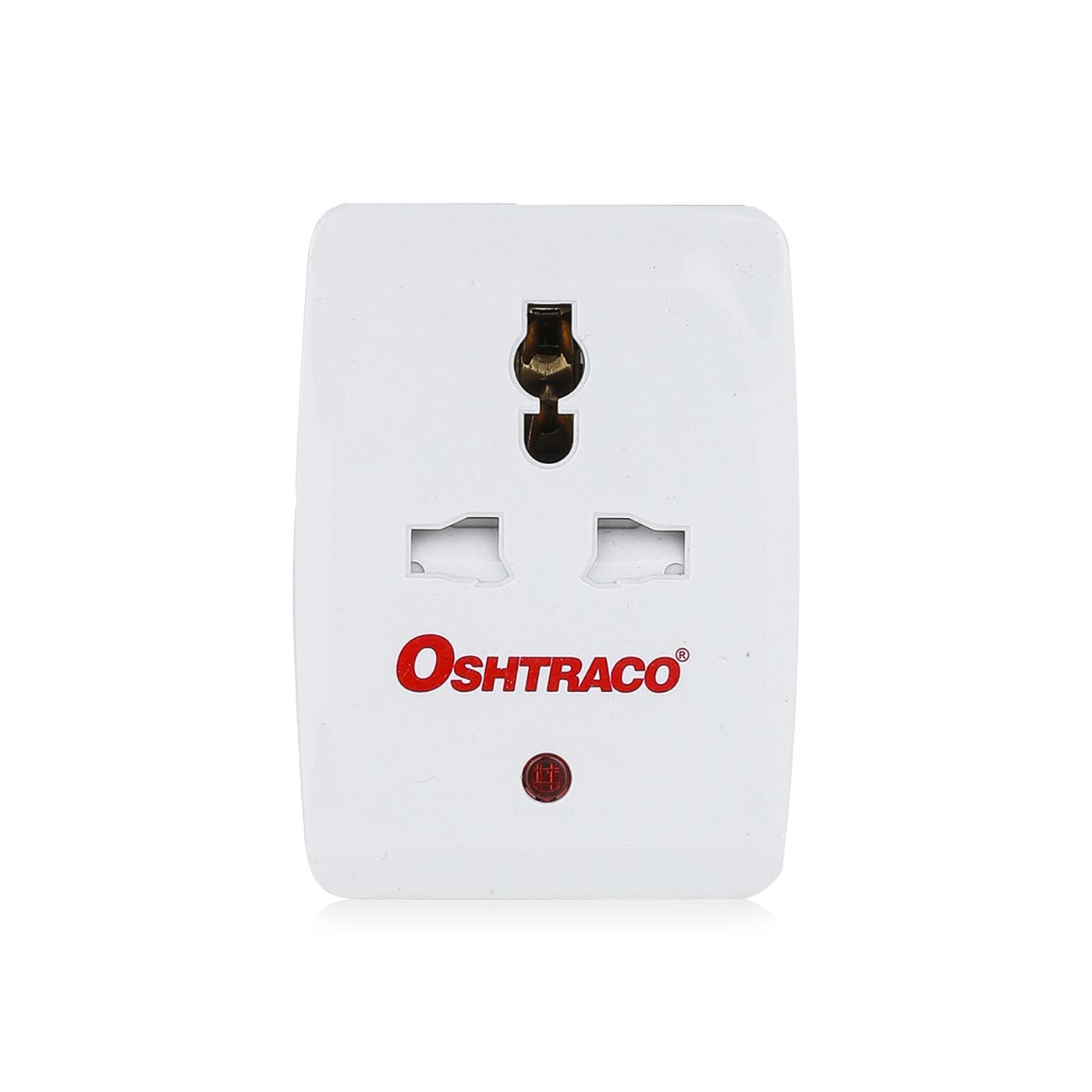 Oshtraco 3-Way 3-Pin Multi Socket Adapter