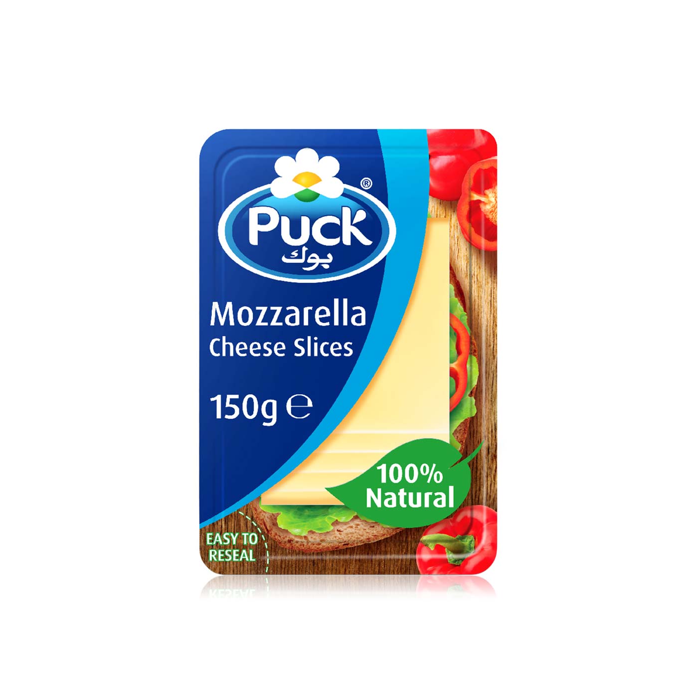 Puck Mozzarella Slices 150g