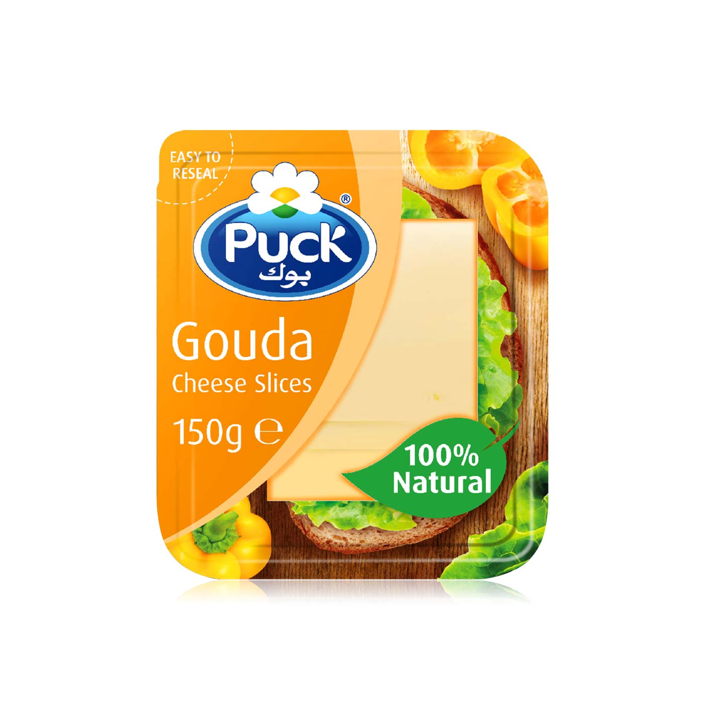 Puck Gouda Slices 150g