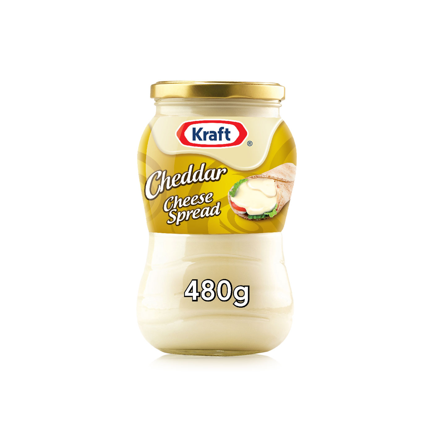 Kraft Cheddar Cheese Spread Original 480g