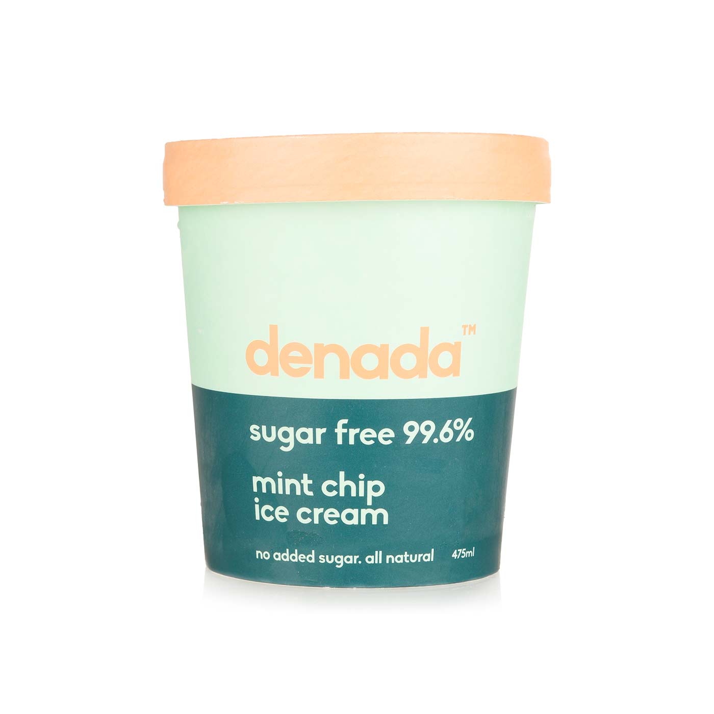 Denada Mint Chip 99.3% Sugar Free Ice Cream 475Ml