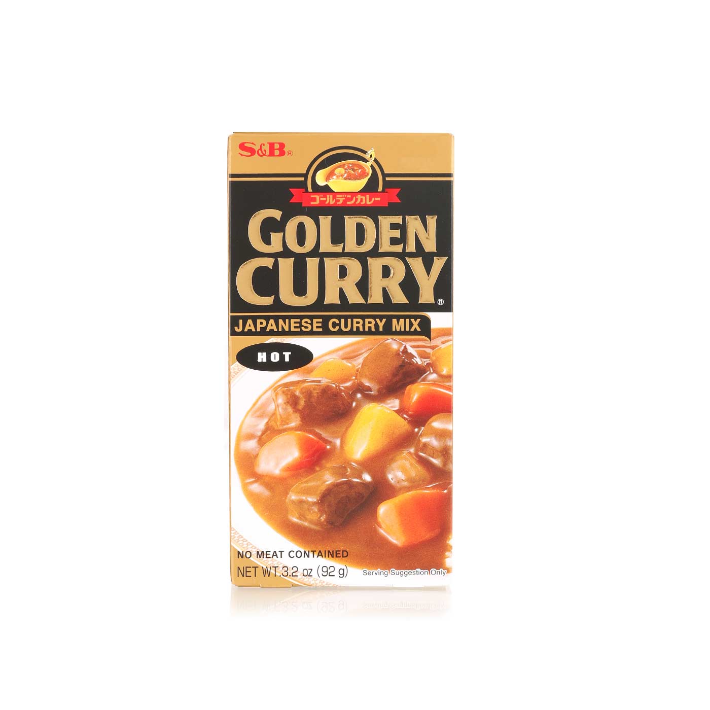 S&b Golden Curry Japanese Curry Mix Hot 92g