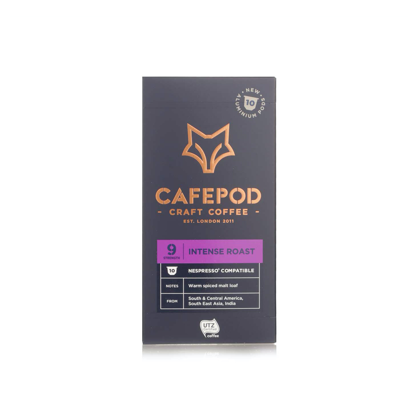 Cafepod Intense Roast Coffee Pods 5.5g x 10
