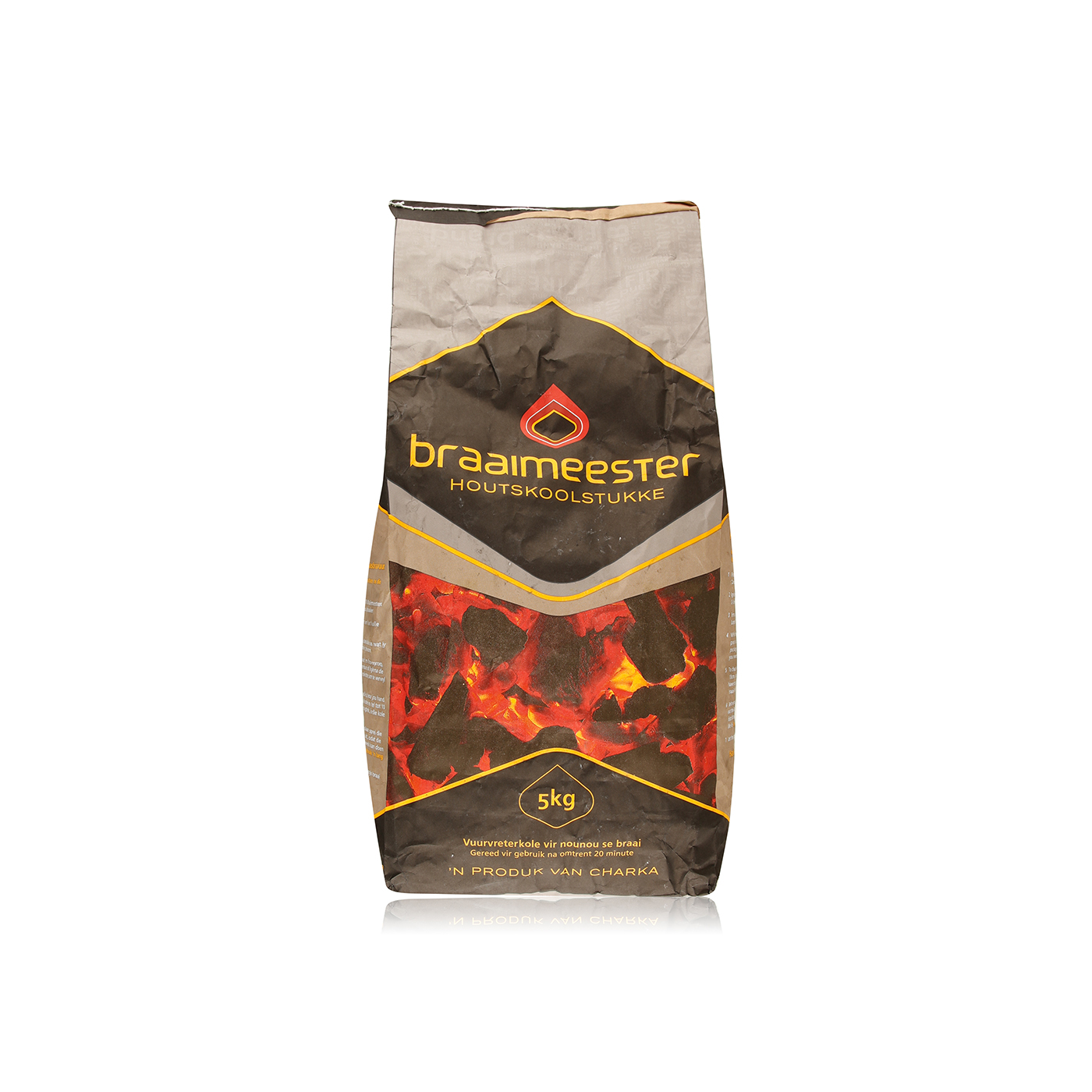 Charka Braaimeester Lump Charcoal 5kg