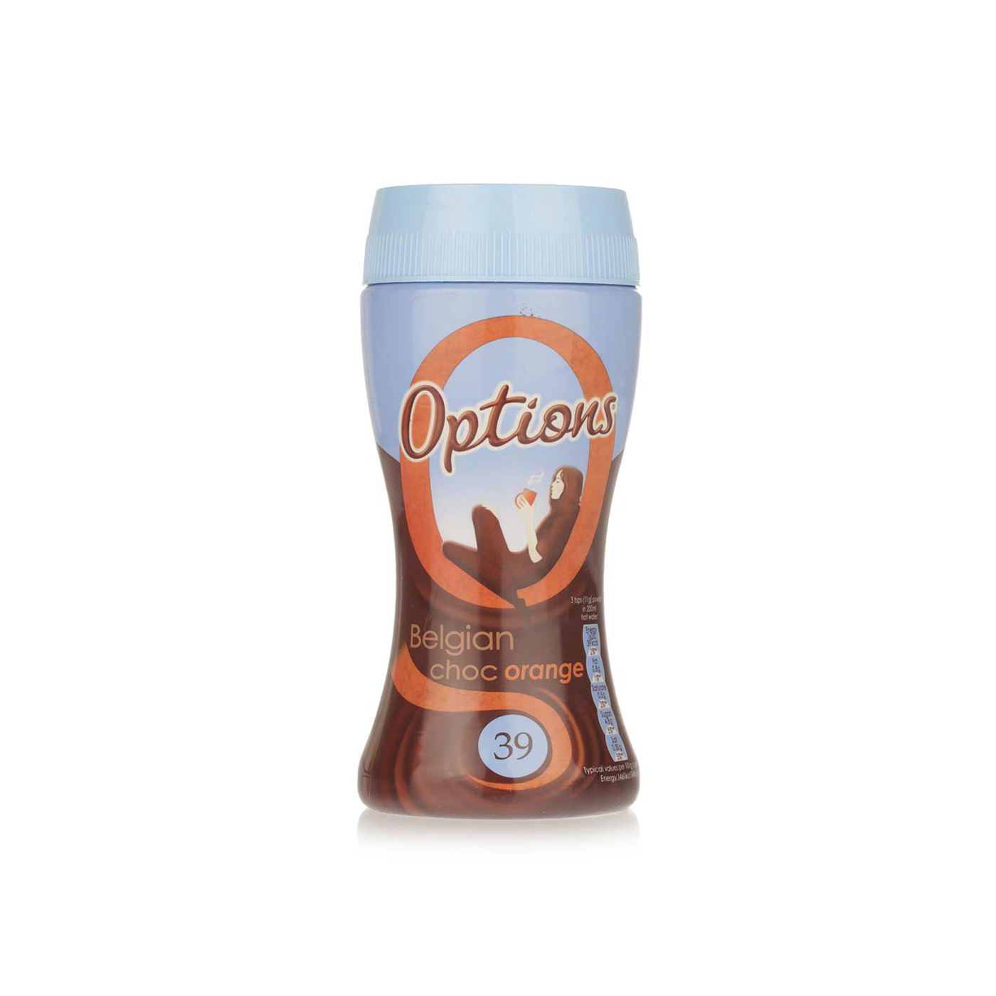 Options Belgian Choc Orange 220g
