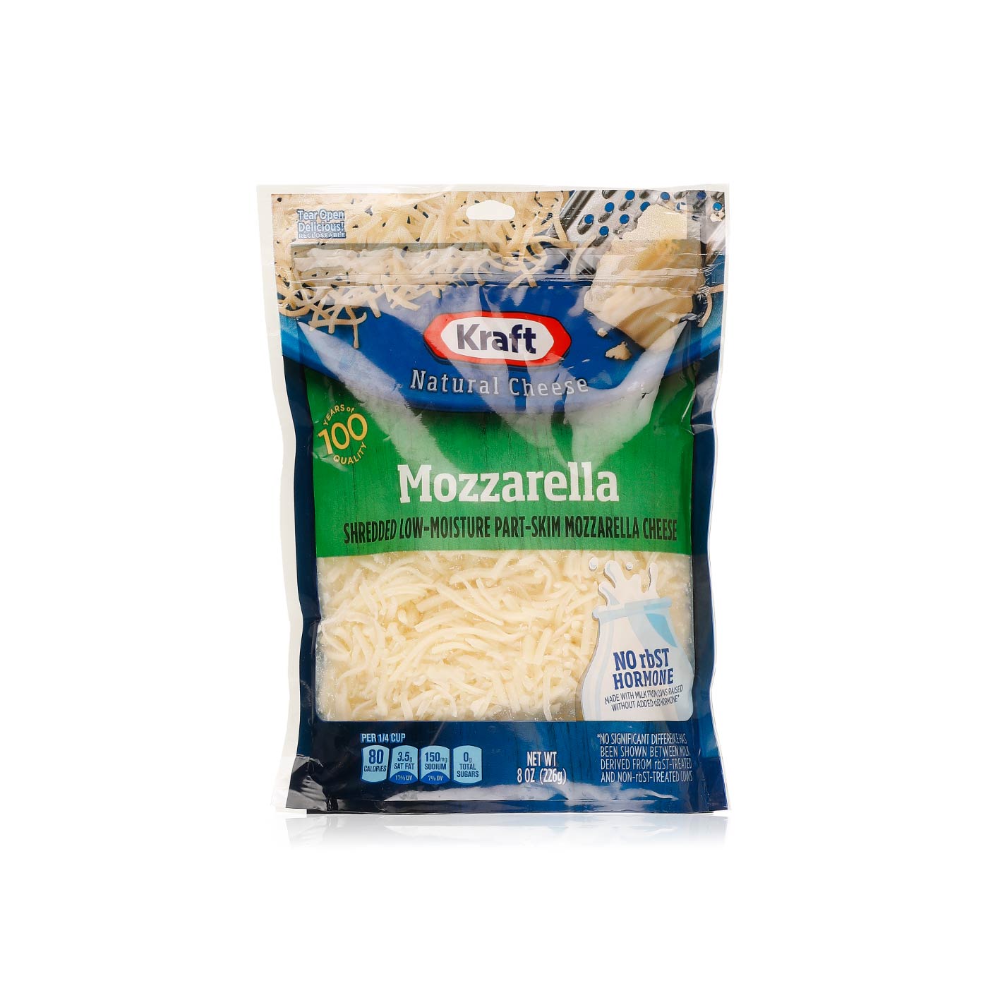 Kraft Shredded Mozzarella 226g