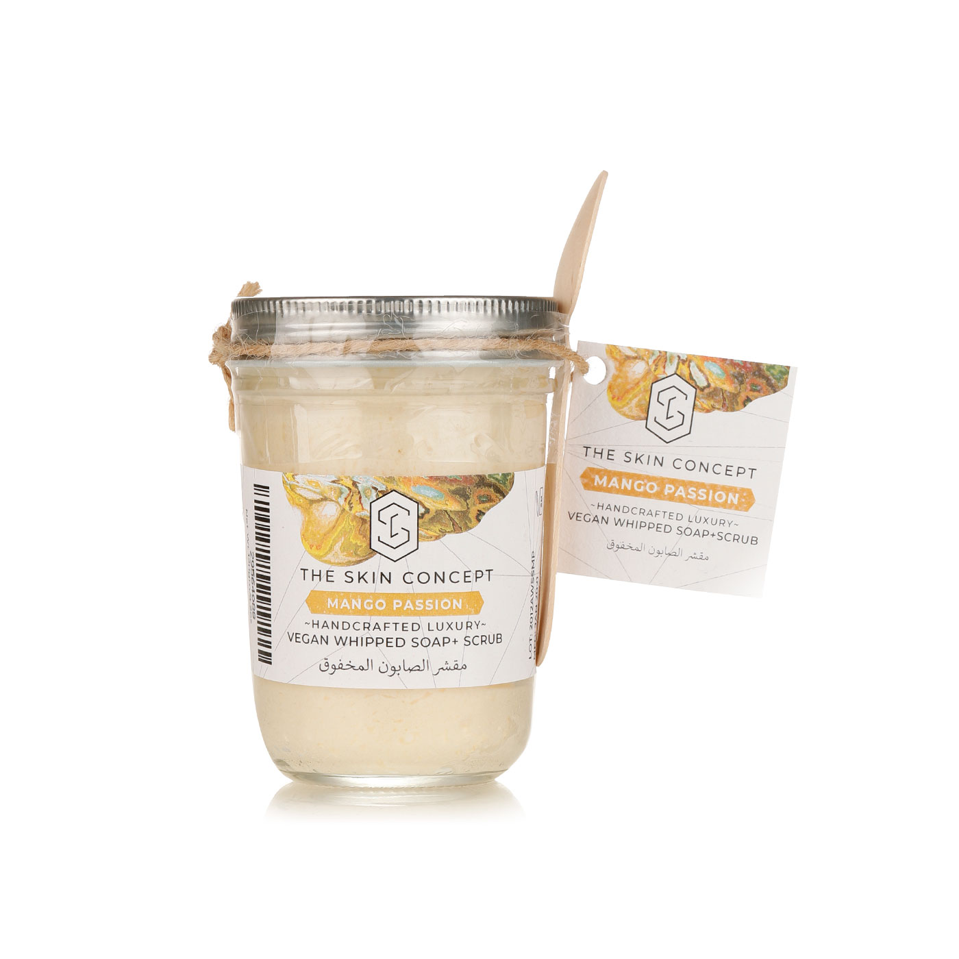 The Skin Concept Vegan Whipped Soap Mango Passion 120g