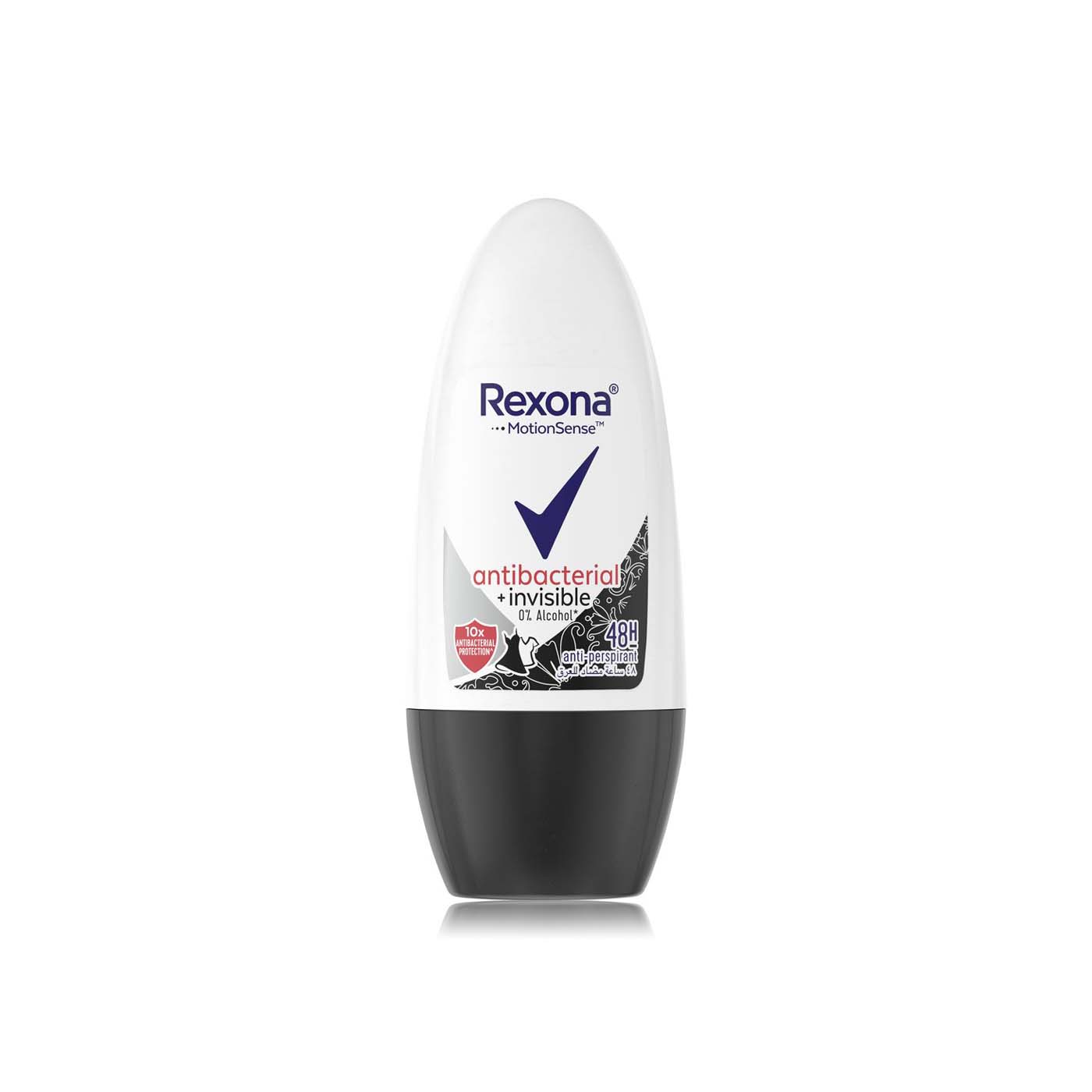 Rexona Antibacterial & Invisible Roll-on 50ml