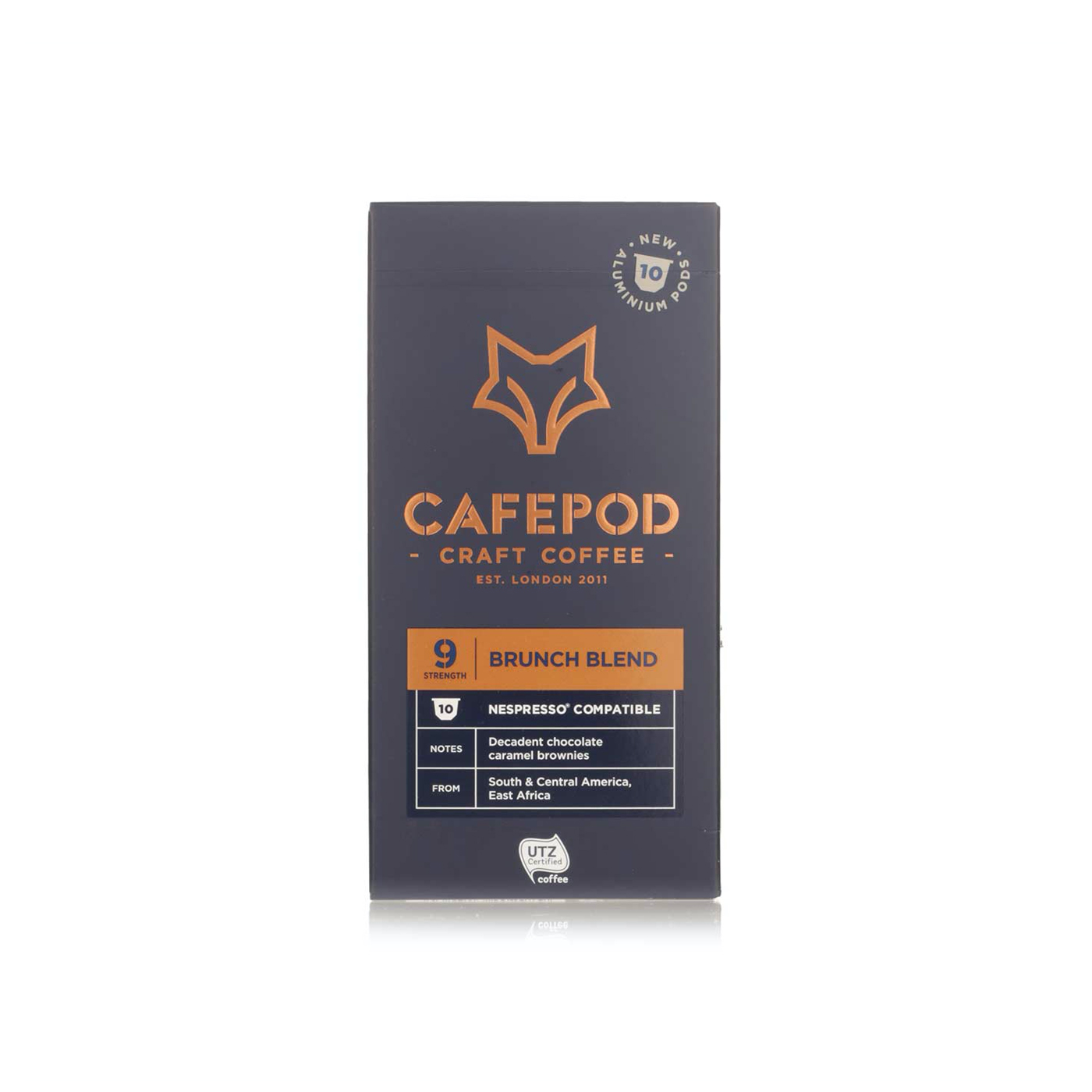 Cafepod Brunch Blend Coffee Pods 5.5g x 10