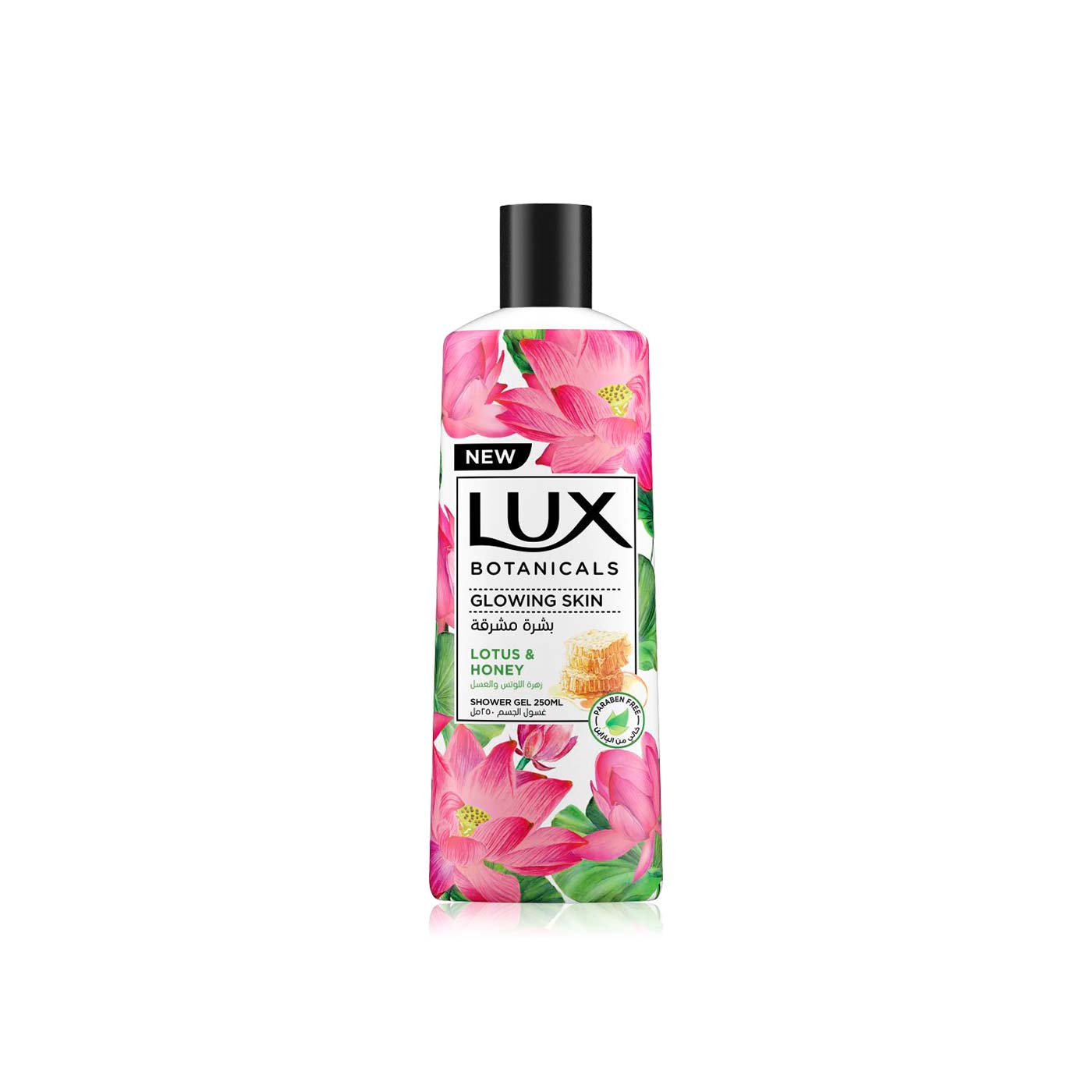 Lux Botanicals Body Wash Lotus & Honey 250ml